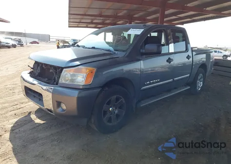 2013 Nissan Titan Sv из США, поврежденный, VIN 1N6AA0ED0DN311415